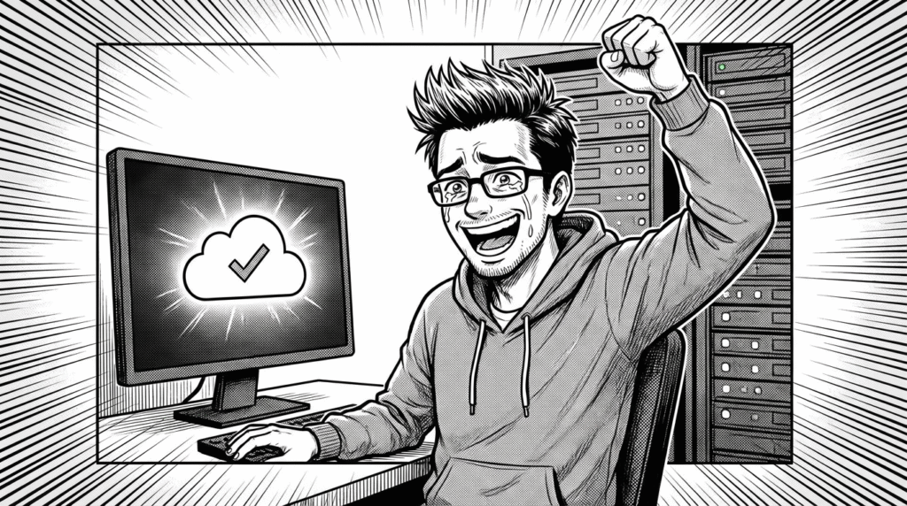 クラウドサーバー(AWS/GCPイメージ)へのデプロイが成功した瞬間